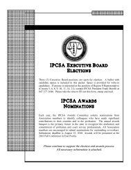 ipcsa awards nominations
