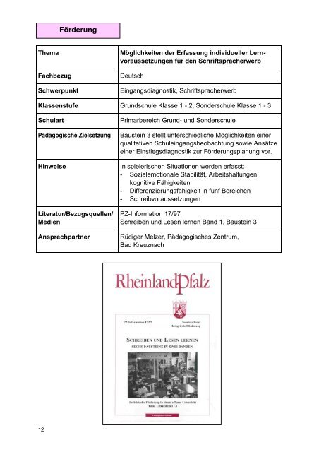 Die Ganztagsschule in Rheinland-Pfalz - mehr Zeit zum