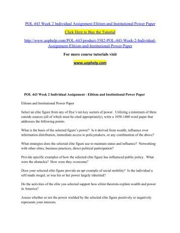 pol 443 week 4 learning team Per page go please leave this field blank bshs 445 entire course $7000. pol 443 week 4 learning team Per page go please leave this field blank bshs 445 entire course $7000.