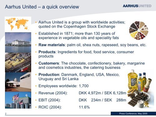 Introduction to the Aarhus United Group