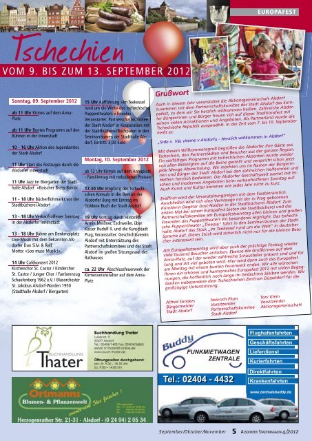 Zum Europafest - Alsdorfer Stadtmagazin