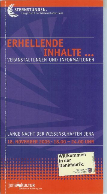 Programmheft - Agentur 'k hoch 4'