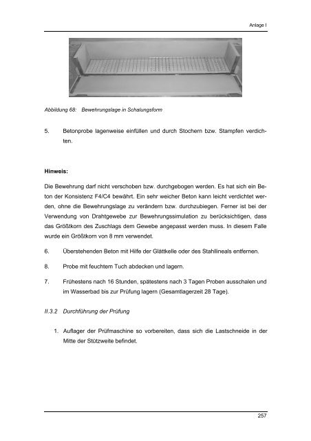 Experimentierendes Lernen in der Bau- und Holztechnik