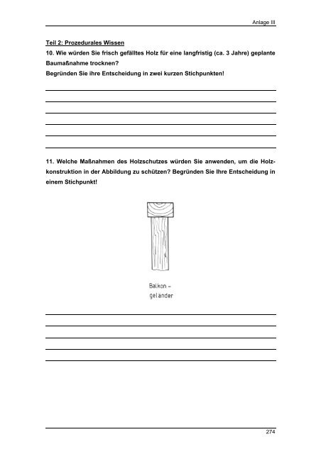 Experimentierendes Lernen in der Bau- und Holztechnik