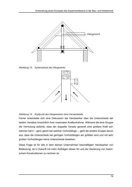 Experimentierendes Lernen in der Bau- und Holztechnik