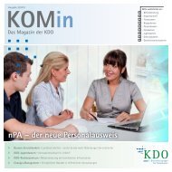 nPA – der neue Personalausweis - KDO