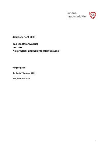 2009 - Landeshauptstadt Kiel