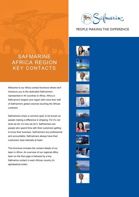 SAFMARINE AFRICA REGION