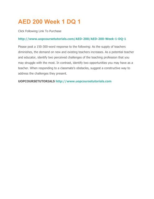 200 Aed Example AED 200 Week 1 DQ 1.pdf
