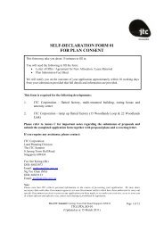 SELF-DECLARATION FORM 01 FOR PLAN CONSENT