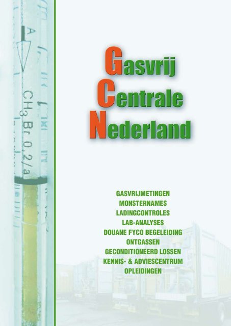 GCN brochure 2009 - Gasvrij Centrale Nederland