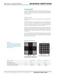 Marienfeld Counting Chamber brochure - Scienceservices.eu