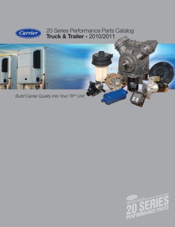 20 Series Performance Parts Catalog Truck & Trailer - 2010/2011