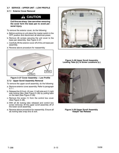 SERVICE MANUAL for MODEL AirV Rooftop Air Conditioning Systems