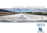 Komplett system för mörkläggning och skydd av plantor