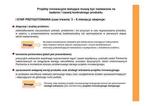 Wymiary innowacyjności w projekcie