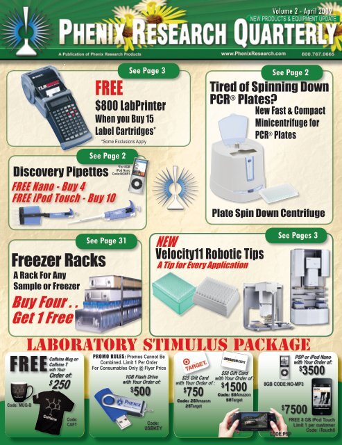 Freezer Racks - Phenix Research Products