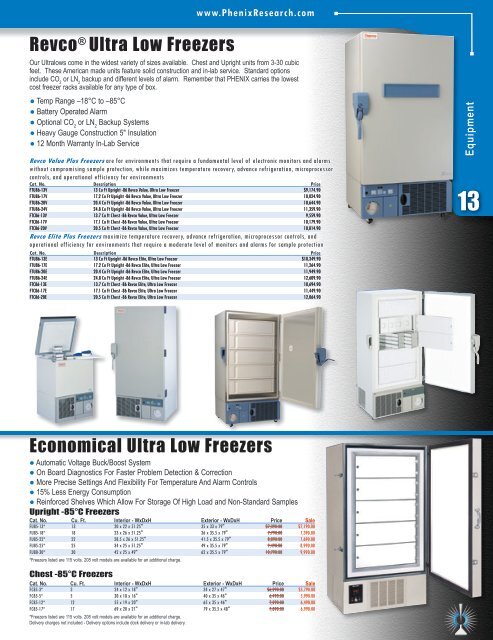 See Page 2 - Phenix Research Products