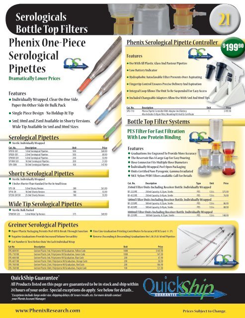 Download A PDF - Phenix Research Products