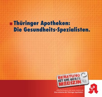 Thüringer Apotheken - Landesapothekerkammer Thüringen