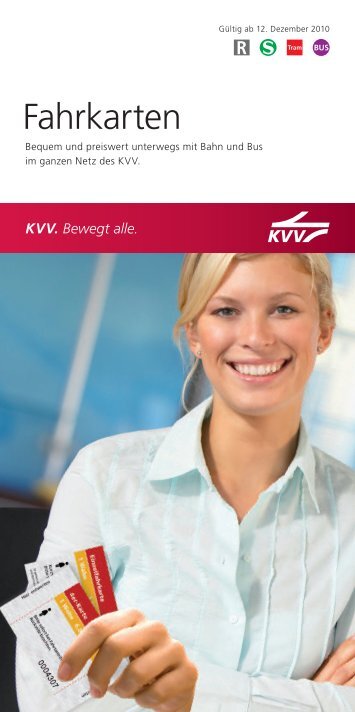 Fahrkarten - KVV - Karlsruher Verkehrsverbund