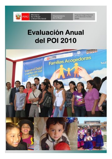 Evaluación Anual del POI 2010