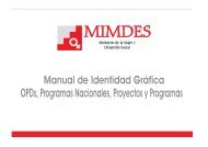 OPDs Programas Nacionales Proyectos y Programas