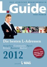 Die besten L-Adressen - L-Mag