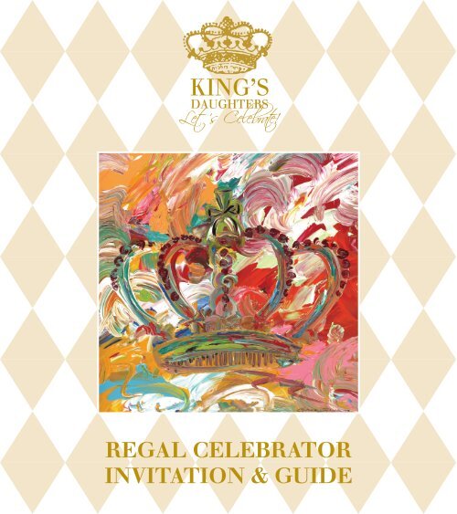 Regal Celebrator Invitation & Guide 2015