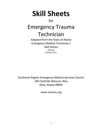 ETT Skills Sheets - Southern Region Emergency Medical Services ...