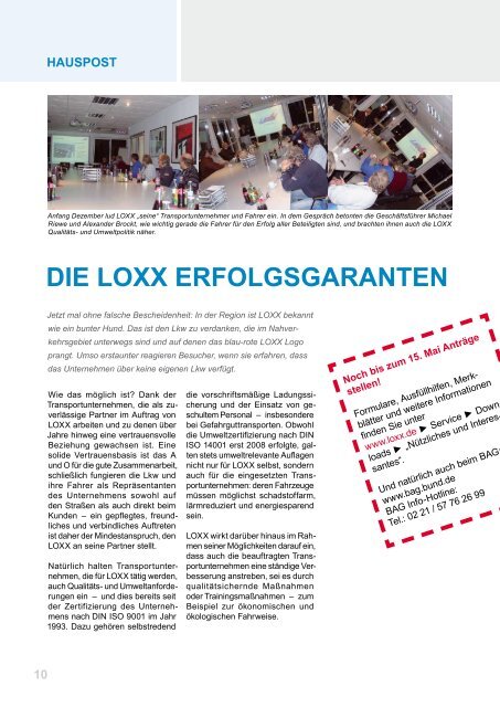 jahre - LOXX Holding GmbH