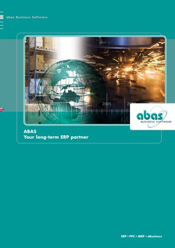 ABAS Your long-term ERP partner