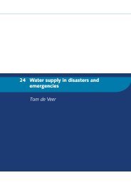 24 Water supply in disasters and emergencies