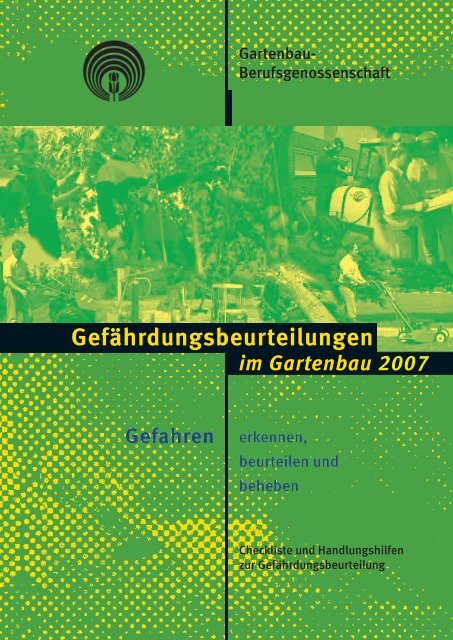 Gefährdungsbeurteilungen im Gartenbau