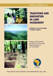 TRADITIONS AND INNOVATION IN LAND HUSBANDRY