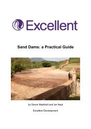 Sand Dams a Practical Guide