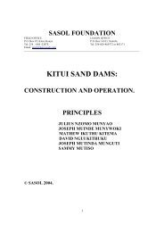 KITUI SAND DAMS