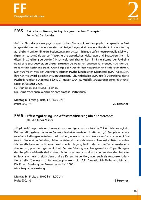 B B - Lindauer Psychotherapiewochen