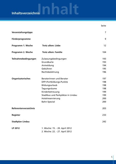 B B - Lindauer Psychotherapiewochen