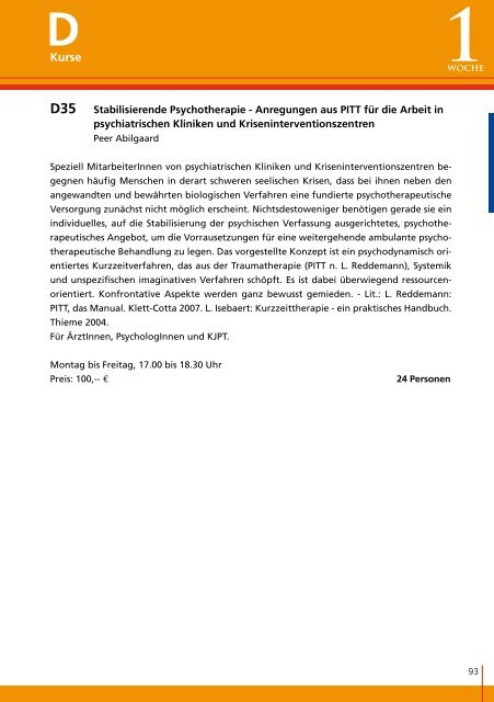 B B - Lindauer Psychotherapiewochen