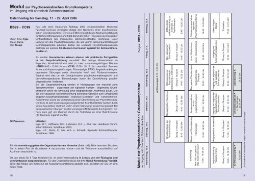 2006 - Lindauer Psychotherapiewochen