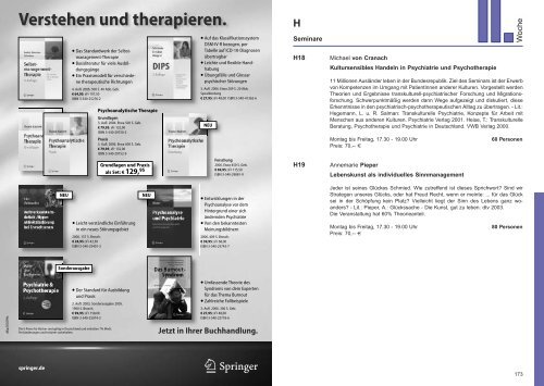 2006 - Lindauer Psychotherapiewochen