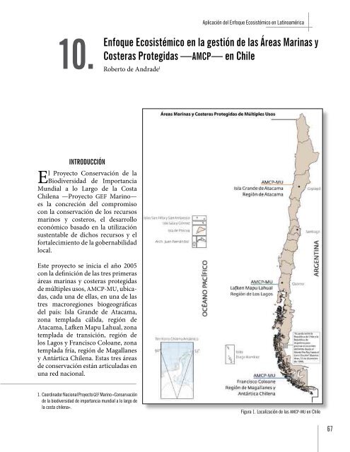 Aplicación del Enfoque Ecosistémico en Latinomérica