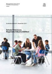 Schule Petermoos Regensdorf-Buchs-Dällikon