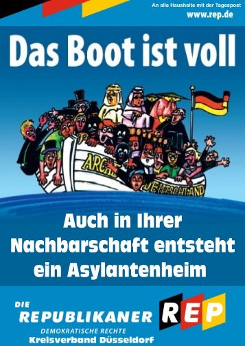 Auch in Ihrer Nachbarschaft entsteht ein Asylantenheim