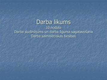 Darba likums