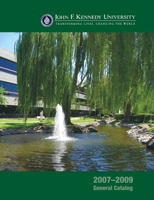 General Catalog - John F. Kennedy University