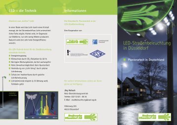 LED - Pionierarbeit in Düsseldorf - Nabu