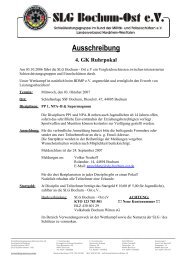 Ausschreibung