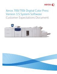 Xerox 700/700i Digital Color Press Version 3.5 System ... - iPitchPro